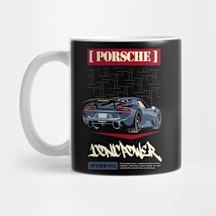 Vintage Porsche 918 Mug